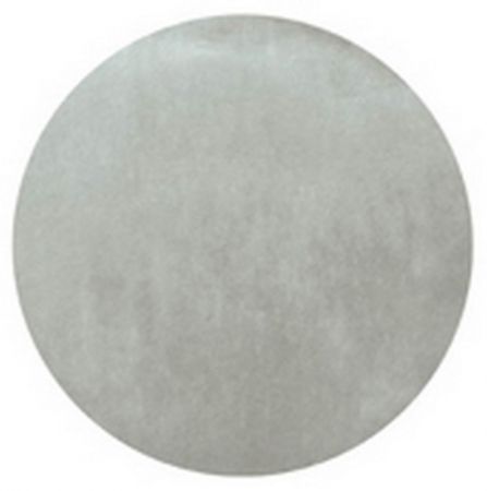 50 set de table rond gris uni 