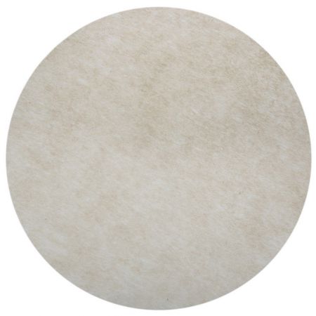 50 set de table rond taupe uni 