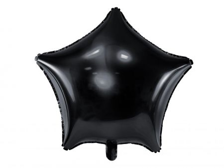 ballon mylar etoile noir 48cm 