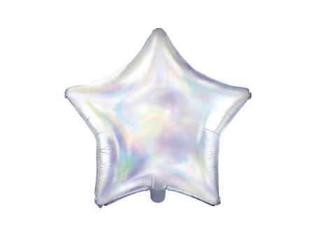 ballon mylar etoile irise 48cm 