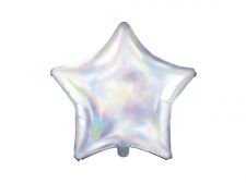 ballon mylar etoile irise 48cm 