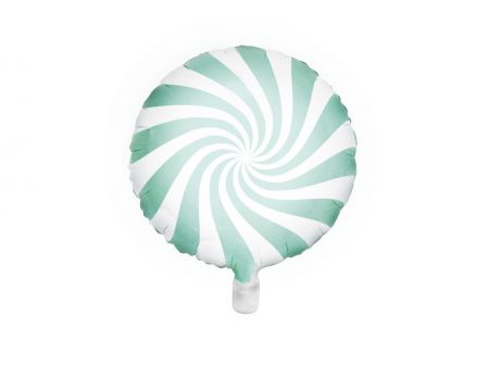 ballon mylar bonbon menthe 45cm 