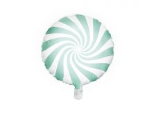 ballon mylar bonbon menthe 45cm 