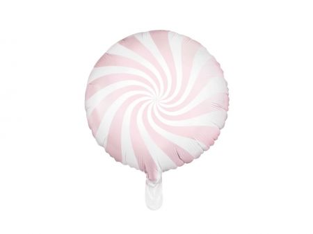 ballon mylar bonbon rose clair 45cm 