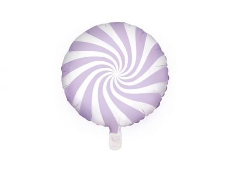 ballon mylar bonbon lilas 45cm 