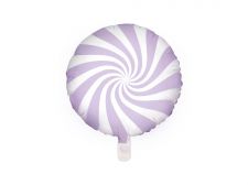 ballon mylar bonbon lilas 45cm 