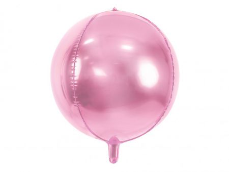 ballon mylar rose clair 40cm 