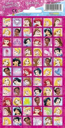 stickers princesses disney 