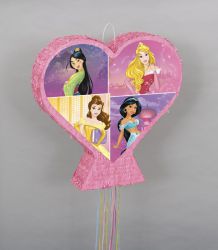 pinata princesse disney coeur 