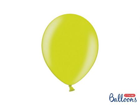 ballon vert citron brillant 27cm 