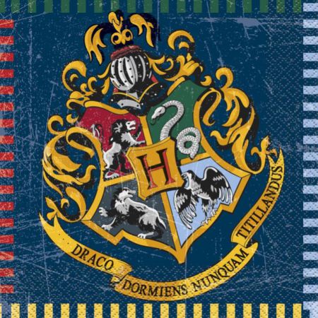 serviettes harry potter 