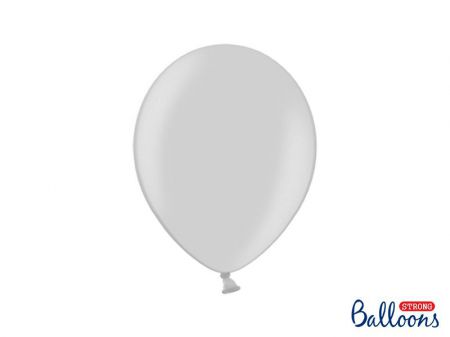 ballon argente brillant 12cm 