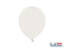 ballon blanc pur brillant 12cm 