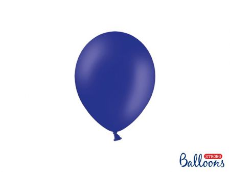 ballon bleu royal pastel 12cm 