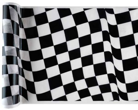 chemin de table damier racing 