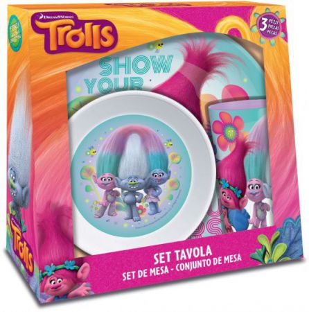 trolls set de table 