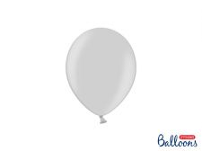 ballon argente brillant 12cm 