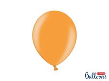 ballon mandarine metallise 
