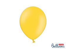 ballon jaune miel pastel 