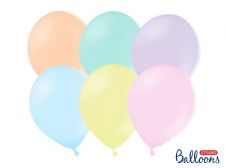 ballon multicolors pale pastel  