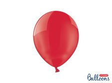 ballon rouge cristal 