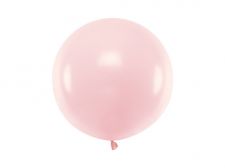 ballon rose pale pastel 