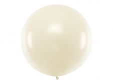 ballon rond geant perle metallise 