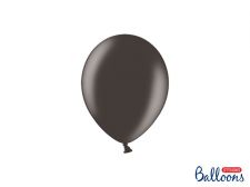 ballon noir metallique resistant 