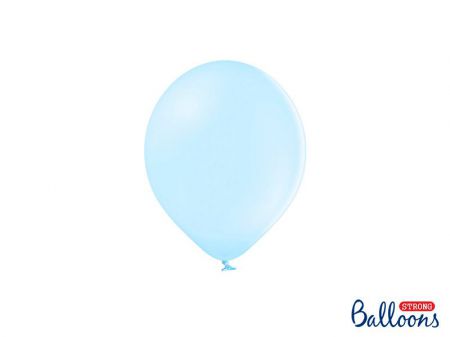 ballon bleu clair pastel resistant 