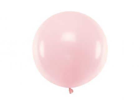 ballon pastel rose pale 