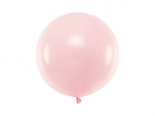 ballon pastel rose pale 