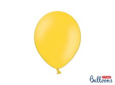 ballon jaune miel 27cm pastel  