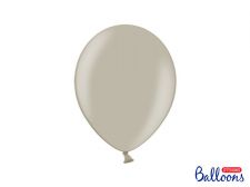 ballon pastel gris chaud 27cm 