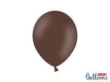 ballon pastel brun coco 27cm 