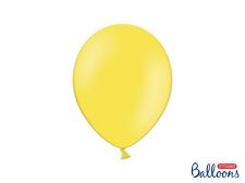 ballon pastel jaune citron 27cm 