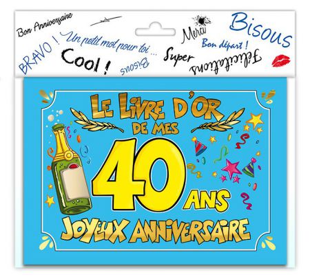 livre dor 40 ans 