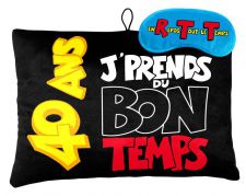coussin anniversaire 40 ans 