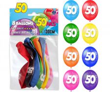 bal06 ballon chiffre anniversaire 50 ans age 