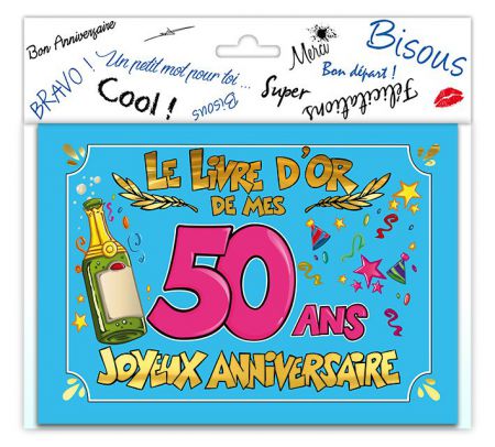 livre d or 50 ans 