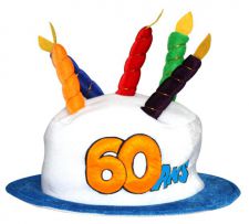 chapeau anniversaire 60 ans 