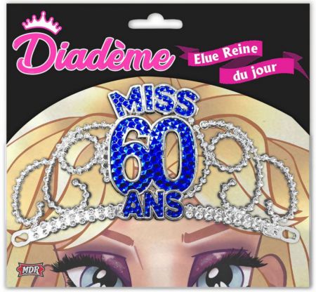 diademe anniversaire miss 60 ans 