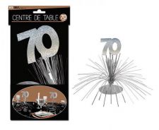 centre de table 70 ans 